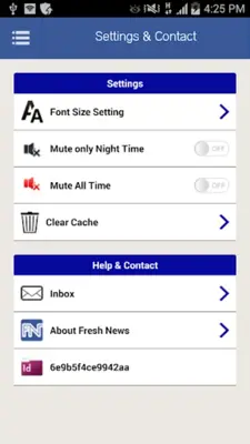 Fresh News android App screenshot 7